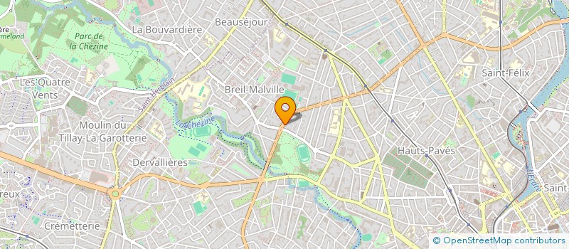 localisation de l'entreprise SYNDICAT DES COPROPRIETAIRES REPRESENTE PAR HEMON CAMUS IMMEUBLE COTE PARC  NANTES