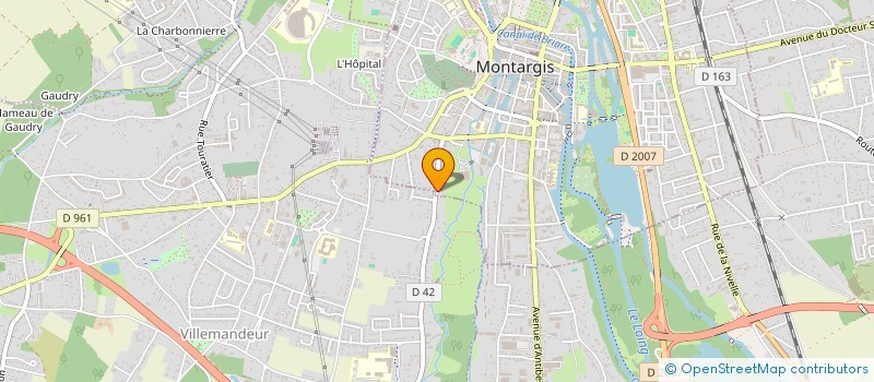 localisation de l'entreprise SYNDICAT DES COPROPRIETAIRES RES. LES PEUPLIERS à MONTARGIS