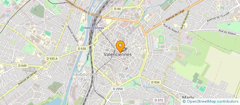 localisation de l'entreprise SYNDICAT DES COPROPRIETAIRES RESIDENCE 40 PLACE D ARMES à VALENCIENNES
