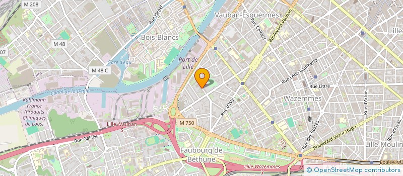localisation de l'entreprise SYNDICAT DES COPROPRIETAIRES RESIDENCE ALFRED DE MUSSET à LILLE