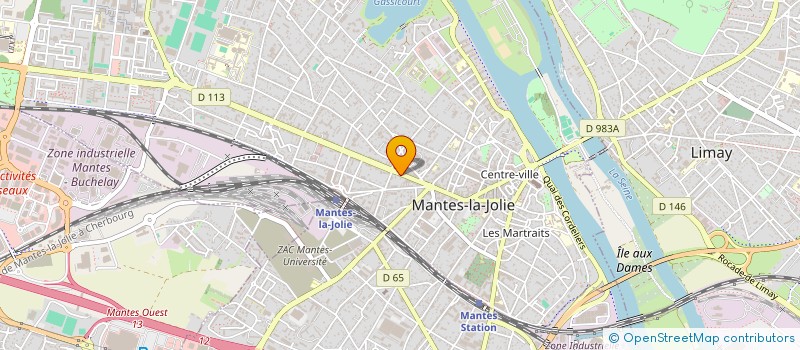 localisation de l'entreprise SYNDICAT DES COPROPRIETAIRES RESIDENCE DU 45  MANTES-LA-JOLIE