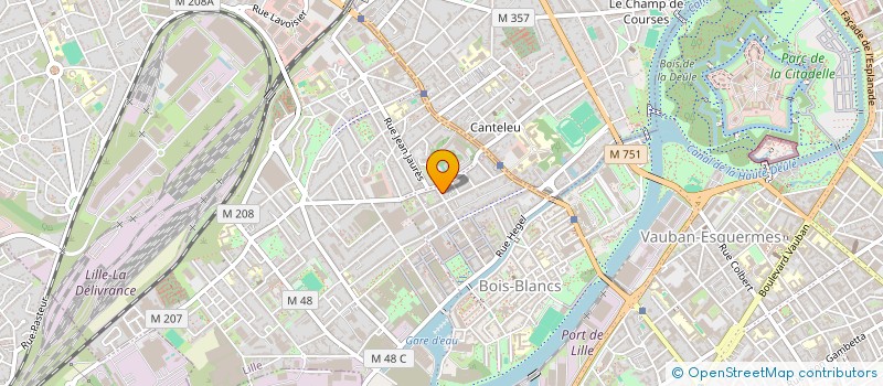 localisation de l'entreprise SYNDICAT DES COPROPRIETAIRES RESIDENCE ESTRELLA à LILLE