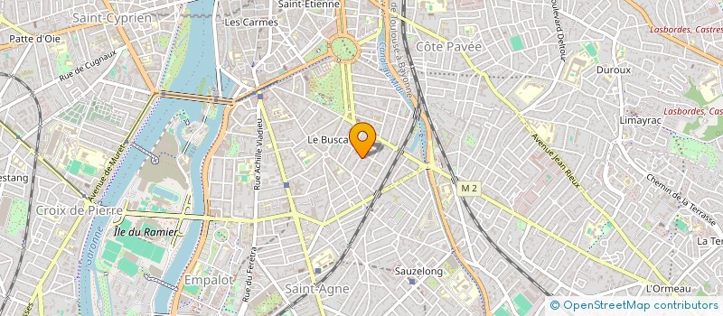 localisation de l'entreprise SYNDICAT DES COPROPRIETAIRES RESIDENCE GEORGES PICOT à TOULOUSE