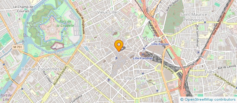 localisation de l'entreprise SYNDICAT DES COPROPRIETAIRES RESIDENCE HELIOLILLE à LILLE