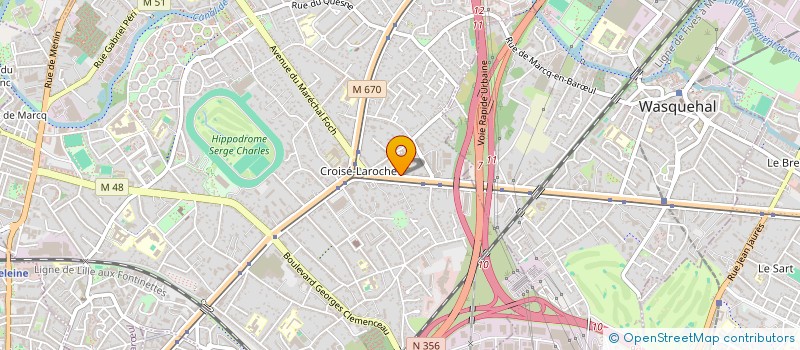 localisation de l'entreprise SYNDICAT DES COPROPRIETAIRES RESIDENCE KIENZ à MARCQ-EN-BARŒUL