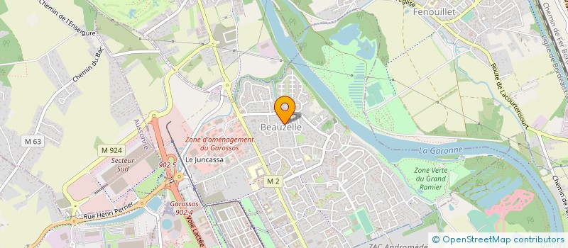 localisation de l'entreprise SYNDICAT DES COPROPRIETAIRES RESIDENCE PARC NORD PARKING 2 à BLAGNAC