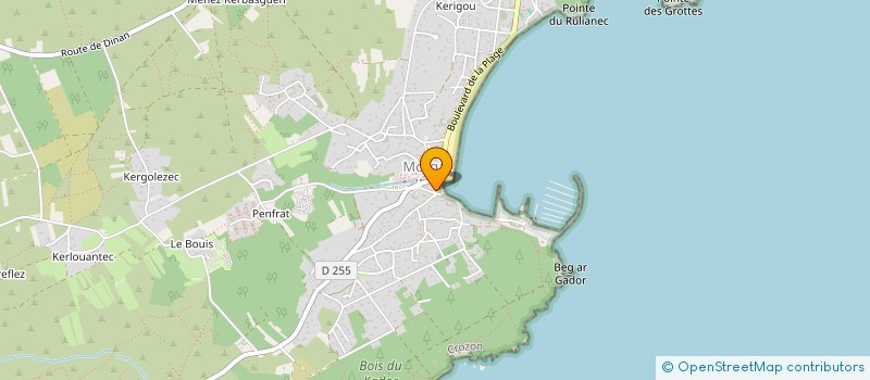 localisation de l'entreprise SYNDICAT DES COPROPRIETAIRES  RESIDENCE PLACE D'YS MORGAT  CROZON