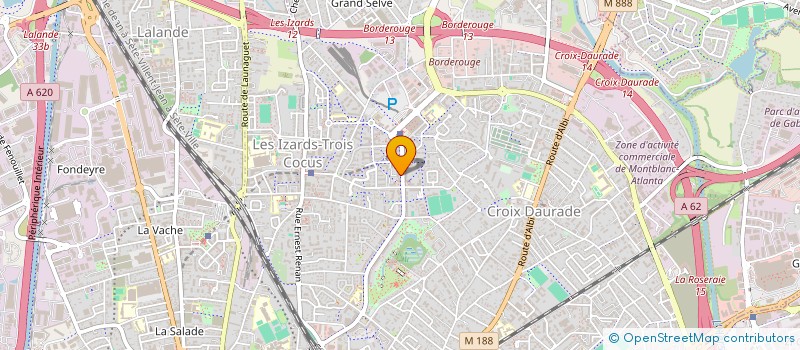 localisation de l'entreprise SYNDICAT DES COPROPRIETAIRES RESIDENCE VILLA DOMITIA à TOULOUSE