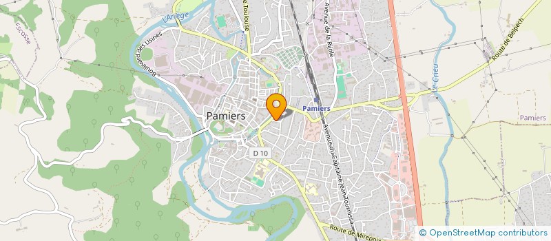 localisation de l'entreprise SYNDICAT DES COPROPRIETAIRES ROLLAND à PAMIERS