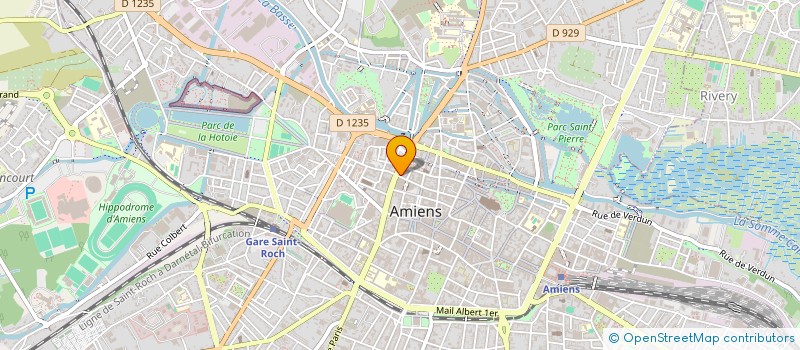 localisation de l'entreprise SYNDICAT DES COPROPRIETAIRES RUE AU LIN à AMIENS