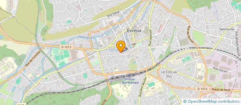 localisation de l'entreprise SYNDICAT DES COPROPRIETAIRES RUE DUBAIS  EVREUX