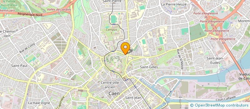 localisation de l'entreprise SYNDICAT DES COPROPRIETAIRES RUE LECORNU à CAEN