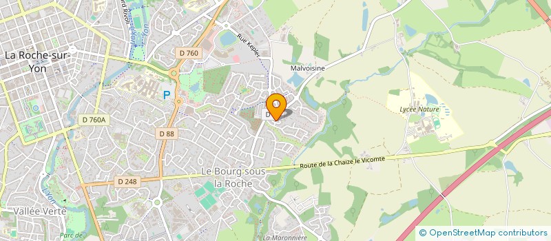 localisation de l'entreprise SYNDICAT DES COPROPRIETAIRES SAINT CLOUD à LA ROCHE-SUR-YON