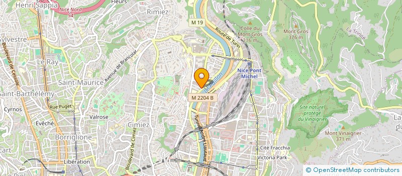 localisation de l'entreprise SYNDICAT DES COPROPRIETAIRES VILLA JULIA à NICE