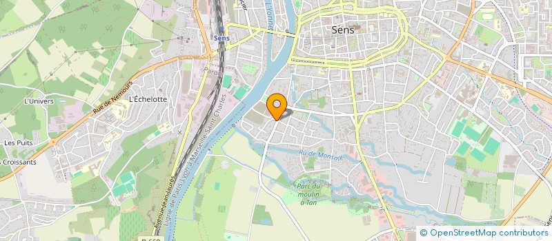 localisation de l'entreprise SYNDICAT DES COPROPRIETES DE LA RESIDENCE SAINT PAUL à SENS