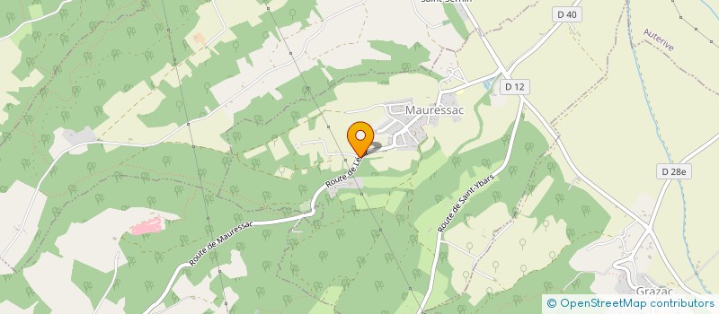 localisation de l'entreprise SYNDICAT DES COTEAUX à MAURESSAC