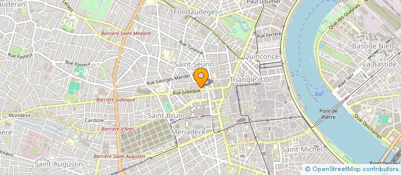 localisation de l'entreprise SYNDICAT DES CUISINIERS à BORDEAUX