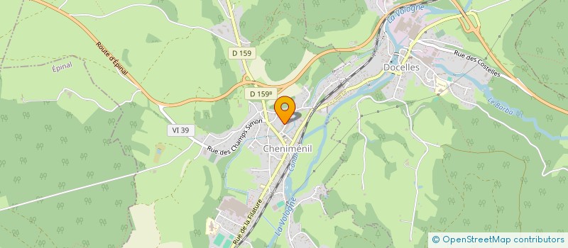 localisation de l'entreprise SYNDICAT DES EAUX DE CHARMOIS-LA BAFFE à CHARMOIS-DEVANT-BRUYERES