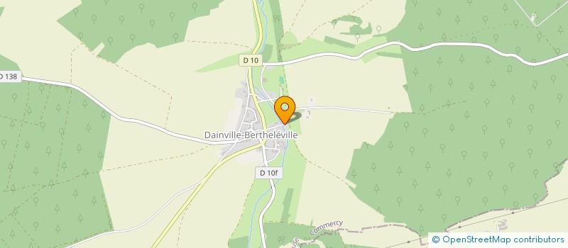 localisation de l'entreprise SYNDICAT DES EAUX DE HORVILLE EN ORNOIS à HORVILLE-EN-ORNOIS