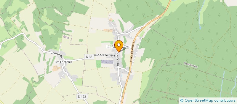 localisation de l'entreprise SYNDICAT DES EAUX DE LA FONTAINE  BEAUMOTTE-AUBERTANS