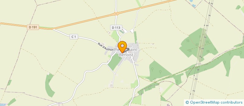 localisation de l'entreprise SYNDICAT DES EAUX DE LA REGION DU PLESSIS-SAINT-BENOIST à PLESSIS-SAINT-BENOIST