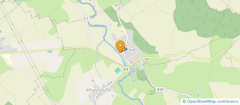 localisation de l'entreprise SYNDICAT DES EAUX DE PULLIGNY ET DU SAINTOIS à HAROUE
