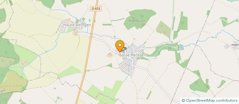 localisation de l'entreprise SYNDICAT DES EAUX DU ACKER à BASSE-RENTGEN