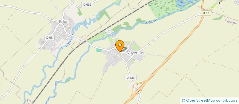 localisation de l'entreprise SYNDICAT DES EAUX DU CHATELET à BOSMONT-SUR-SERRE
