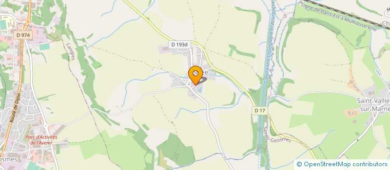 localisation de l'entreprise SYNDICAT DES EAUX DU MORGON à SAINT-MARTIN-LES-LANGRES