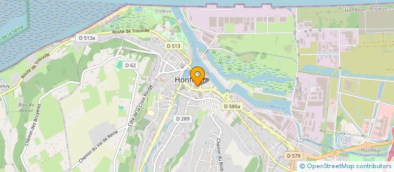 localisation de l'entreprise SYNDICAT DES EAUX DU PAYS DE HONFLEUR à HONFLEUR