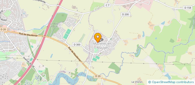 localisation de l'entreprise SYNDICAT DES ELEVEURS BLANC BLEU DU GRAND OUEST  LA SEGUINIERE