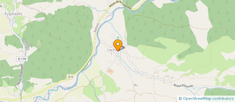 localisation de l'entreprise SYNDICAT DES ELEVEURS DE BERGIES  SEDERON