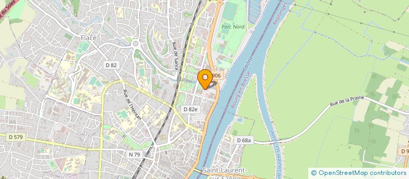 localisation de l'entreprise SYNDICAT DES ELEVEURS DE CHEVRES DE SAONE ET LOIRE à MACON