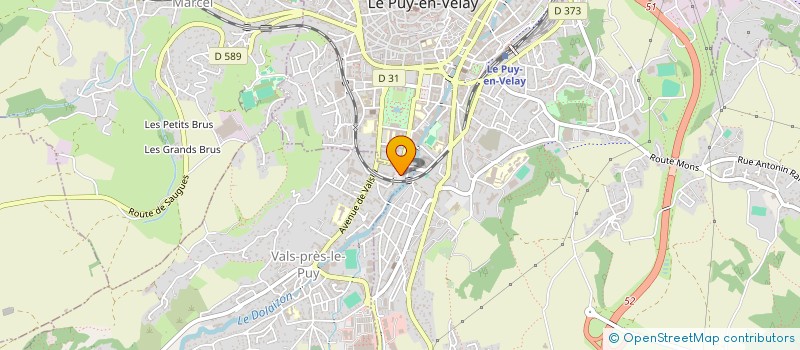 localisation de l'entreprise SYNDICAT DES ELEVEURS DE RACE AUBRAC DE HAUTE-LOIRE AUBRAC 43  LE PUY-EN-VELAY