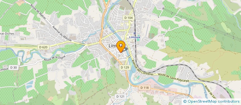 localisation de l'entreprise SYNDICAT DES ELEVEURS ET DES PAYSANS AUDOIS  SELPA  LIMOUX