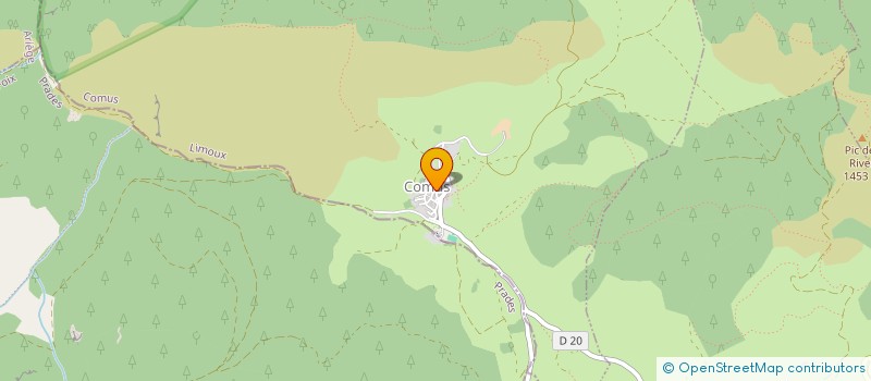 localisation de l'entreprise SYNDICAT DES ELEVEURS GASCON DE L AUDE  ROQUEFEUIL
