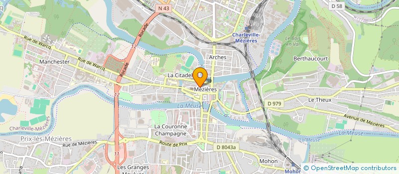 localisation de l'entreprise SYNDICAT DES ELEVEURS MAINE-ANJOU DU NORD-EST  VILLERS-SEMEUSE