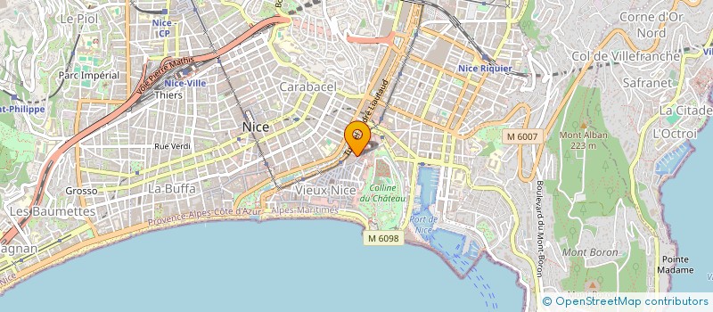 localisation de l'entreprise SYNDICAT DES EMPLOYES HOTEL CAFE RESTAUR à NICE