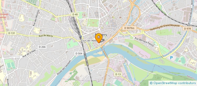 localisation de l'entreprise SYNDICAT DES ENSEIGNANTS à NEVERS