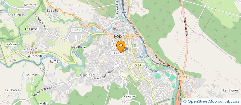 localisation de l'entreprise SYNDICAT DES ENSEIGNANTS à FOIX