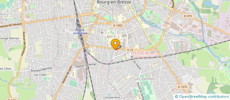 localisation de l'entreprise SYNDICAT DES ENSEIGNANTS à BOURG-EN-BRESSE