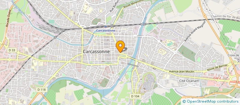 localisation de l'entreprise SYNDICAT DES ENSEIGNANTS FEN à CARCASSONNE