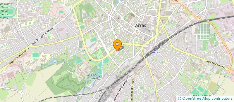 localisation de l'entreprise SYNDICAT DES ENSEIGNANTS - FEN à ARRAS