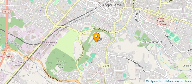 localisation de l'entreprise SYNDICAT DES ENSEIGNANTS UNSA à ANGOULEME