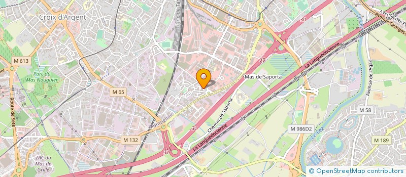 localisation de l'entreprise SYNDICAT DES ENTREPRENEURS DE TRAVAUX PUBLICS OCCITANIE MEDITERRANEE - SETP OM à MONTPELLIER