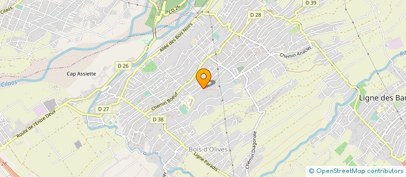 localisation de l'entreprise SYNDICAT DES ENTREPRISES REUNIONNAISES ET DES PARTICULIERS à SAINT-PIERRE