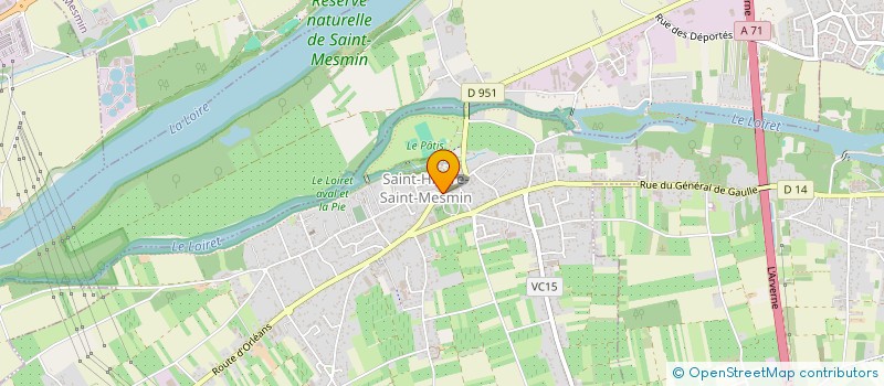 localisation de l'entreprise SYNDICAT DES EXPLOITANTS AGRICOLES DE SAINT-HILAIRE SAINT-MESMIN à SAINT-HILAIRE-SAINT-MESMIN