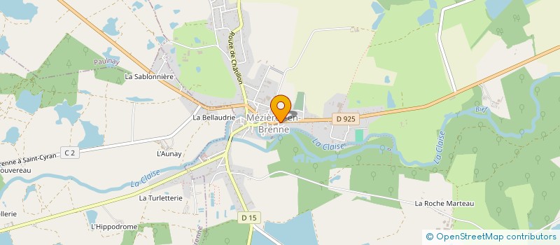 localisation de l'entreprise SYNDICAT DES EXPLOITANTS PISCICOLES DE LA BRENNE à MEZIERES-EN-BRENNE