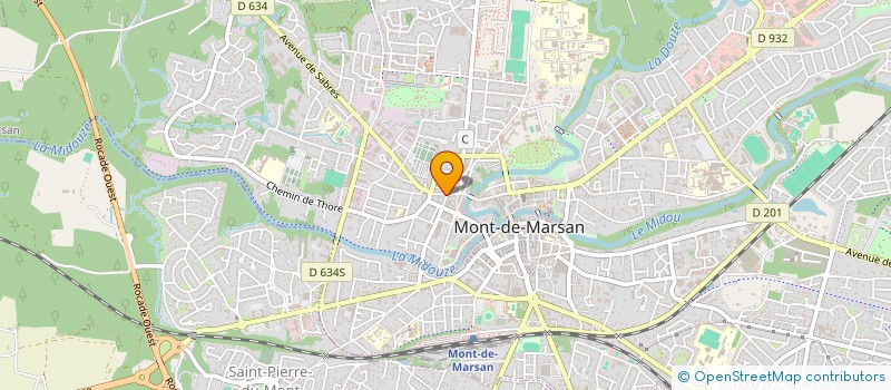 localisation de l'entreprise SYNDICAT DES FETES à MONT-DE-MARSAN