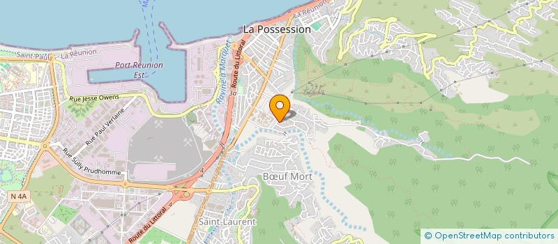 localisation de l'entreprise SYNDICAT DES FORAINS DE LA REUNION à LA POSSESSION